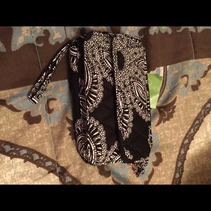 All in one crossbody for iPhone/Blanco Bouquet